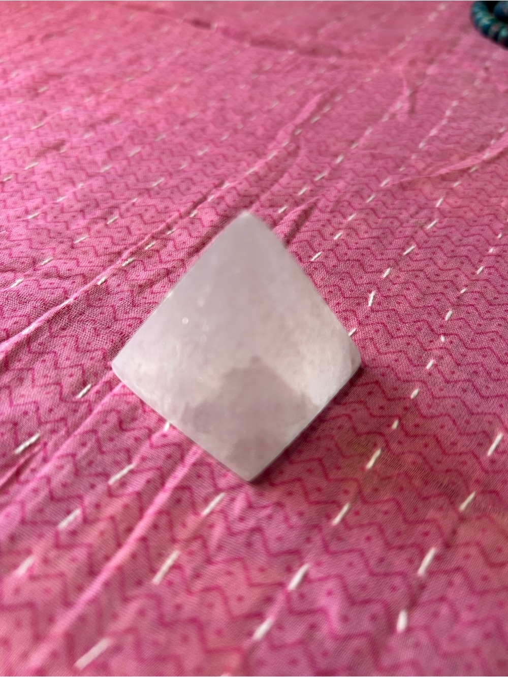 Quartz Pyramid Crystal Point - Picture 3 of 6